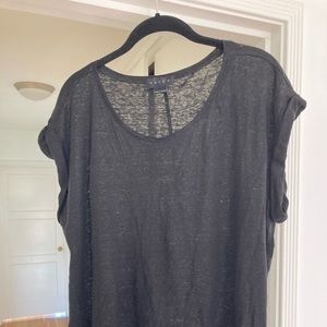 Hatch Linen Circle Tee